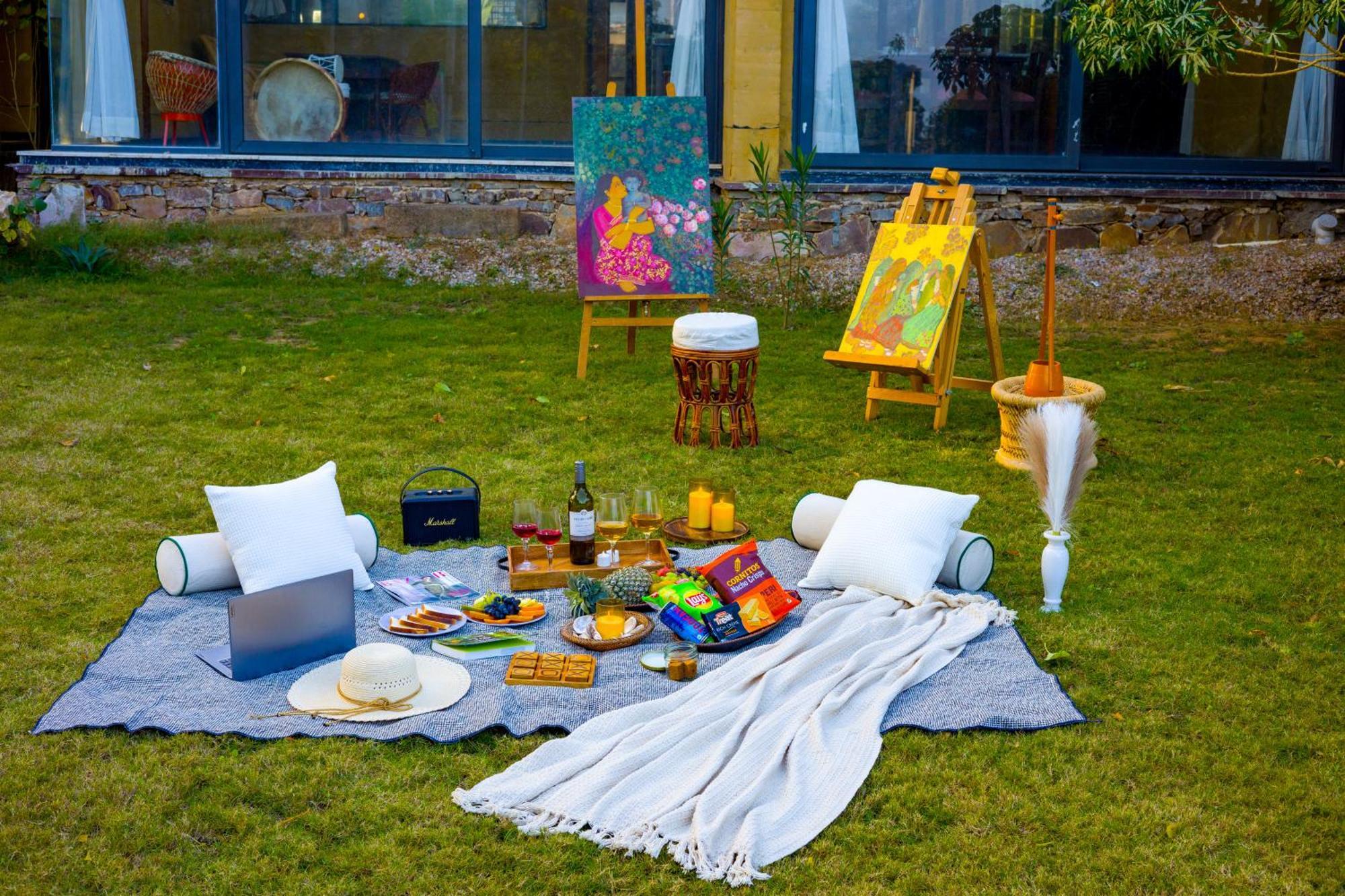 Elivaas Hari Bagh 4 Bhk Villa With Gaming Zone & Art Nook Jaipur Bagian luar foto